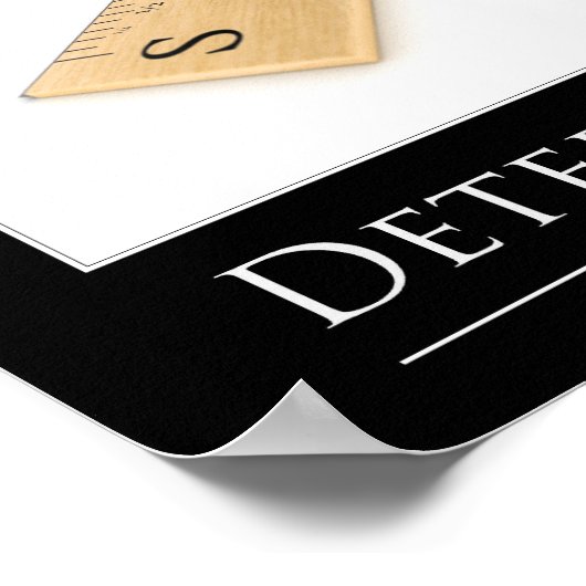 成功の測定 ポスター (角)