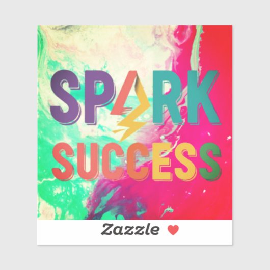 成功の火花 シール (シート)