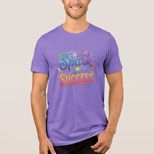 成功の火花 トライブレンドＴシャツ (正面)