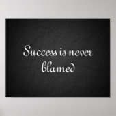 成功の知恵ことわざシャルコーブロードのポスター ポスター (正面)