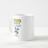 成功の秘密保カッコいい – 危機 コーヒーマグカップ (正面左)