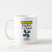 成功の秘密保カッコいい – 危機 コーヒーマグカップ (左)