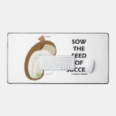 成功の種を播種する デスクマット (キーボード&マウス)