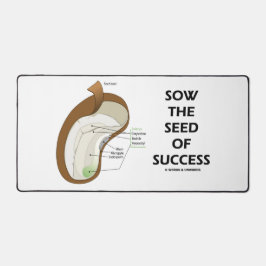 成功の種を播種する デスクマット