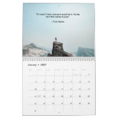 成功の考え方 カレンダー (1月 2027)