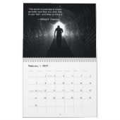 成功の考え方 カレンダー (2月 2027)