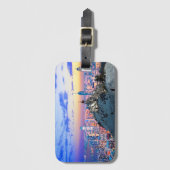 成功の荷物のラベルへの上昇 ラゲッジタグ (正面縦)