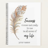 成功の表明の確認 プランナー手帳 (正面)