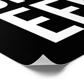 成功の要求努力 – ジム、ハッスル、成功 ポスター (角)