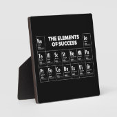 成功の要素定期的なテーブル、ジム、ハッスル フォトプラーク (正面)