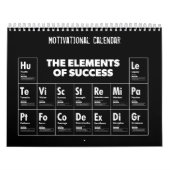 成功の要素 – ジムハッスルやる気を起こさせる カレンダー (カバー)