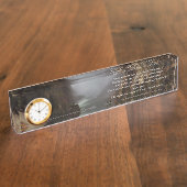 成功の計感動的画 デスクネームプレート (側面)