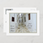 成功はのまわりにまさに角にある。 ポストカード (正面/裏面)