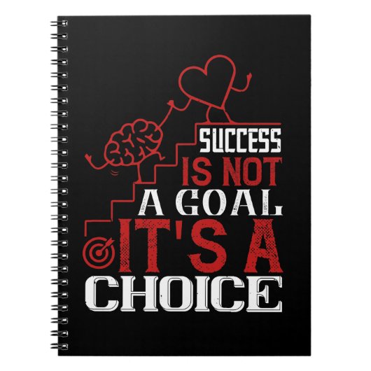 成功はゴールではない ノートブック (正面)