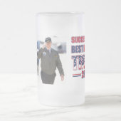 成功はリベンジ最高のトトランプ2024 フロストグラスビールジョッキ (中央)