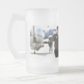 成功はリベンジ最高のトトランプ2024 フロストグラスビールジョッキ (左)