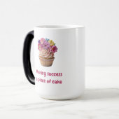 成功は一片のケーキ モーフィングマグカップ (正面左)