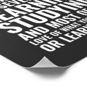 成功は偶然ではない懸命業やる気を起こさせる ポスター (角)