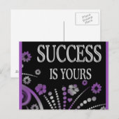 成功は君の勝ち ポストカード (正面/裏面)