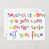 成功は君の時 ポストカード (正面/裏面)