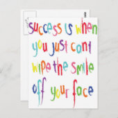 成功は君の時 ポストカード (正面/裏面)