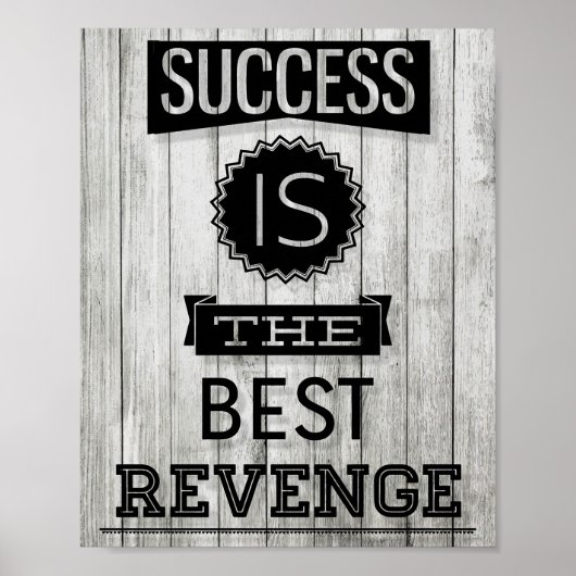 成功は復讐最高のだ ポスター (正面)