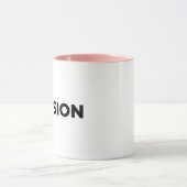 成功は意思決定の重要性 マグカップ (中央)