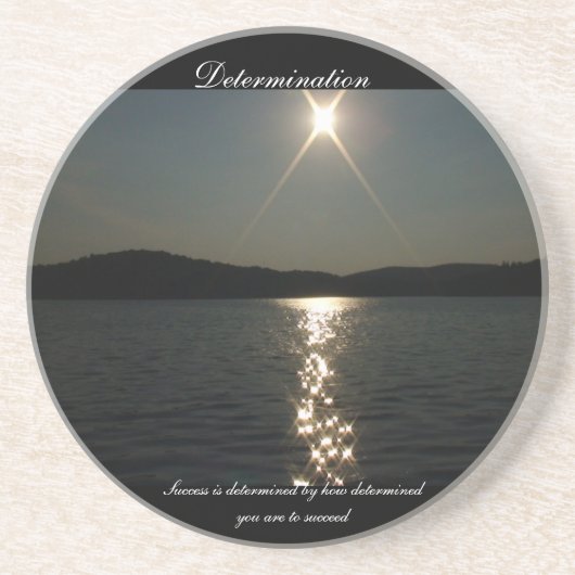 成功は断固としたです コースター (正面)