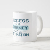 成功は旅であり目的地ではない ジャンボコーヒーマグカップ (正面右)