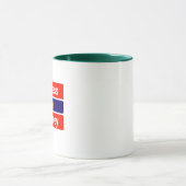 成功は旅であるやる気を起こさせる- マグカップ (中央)