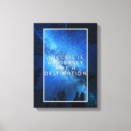 成功は旅の道 キャンバスプリント
