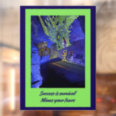 成功は生き残り、あなたの恐れを除く。 ウィンドウサイン (シート2)