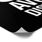 成功は90%混乱を避け、ハッスルおもしろい ポスター (角)