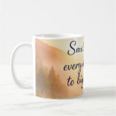 成功へのステップ コーヒーマグカップ (左)