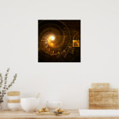 成功へのステップ – ポスター (キッチン)