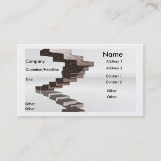 成功へのステップ 名刺