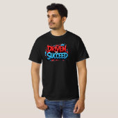 成功へのドリブン – グラフィティ車の愛好家 Tシャツ (正面フル)