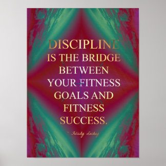 成功へのブリッジフィットネス ポスター