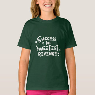 成功へのモチベーションの引用 Tシャツ