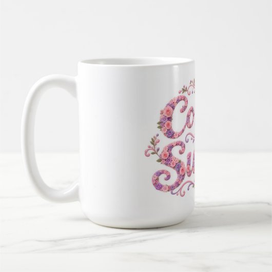成功への一歩  コーヒーマグカップ (左)