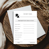 成功への処方箋 アドバイスカードを残そう 招待状