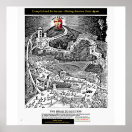 成功への切り札の道のポスター – メイキング素晴らしアメリカ ポスター