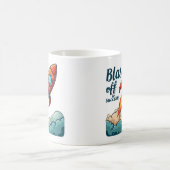 成功への大躍進 - あなたの野心に火をつけろ コーヒーマグカップ (中央)