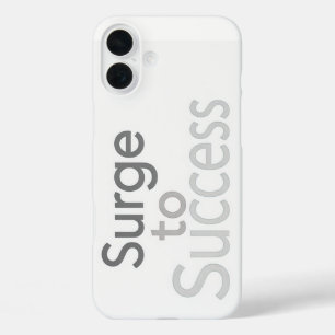 成功への急上昇 iPhone 16 PLUSケース