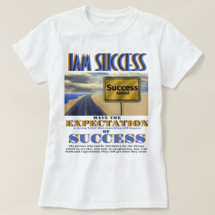 成功への期待 Tシャツ
