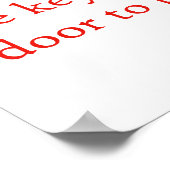 成功への欲望を勝ち取るための意志 – Perseveran ポスター (角)