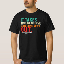 成功への道のりは簡単ではない 諦めないで モチベーションの引用 Tシャツ