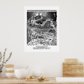 成功への道の枠プリント ポスター (キッチン)