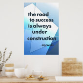 成功への道はいつも建築中だ ポスター (キッチン)