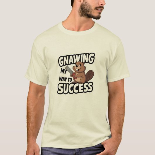 成功への道を切り開く Tシャツ (正面)